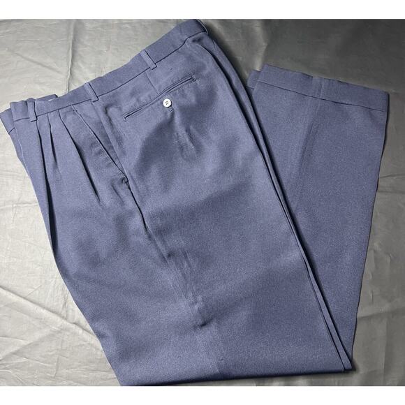 Jackie Vital Formal 2 Piece‎ Set 36 Dress Pants Size L Band Neck Hidden Buttons - Picture 10 of 16